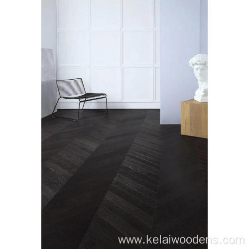 Black oak fishbone Floor